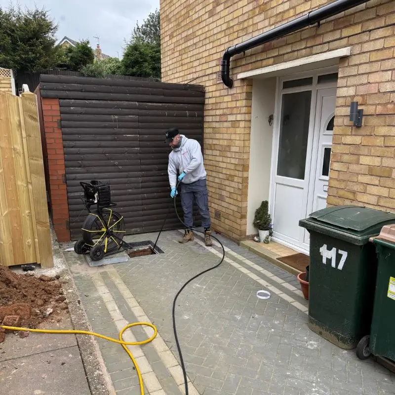 Elite Drains Limited Drain Engineers High Pressure Jetting a Drain